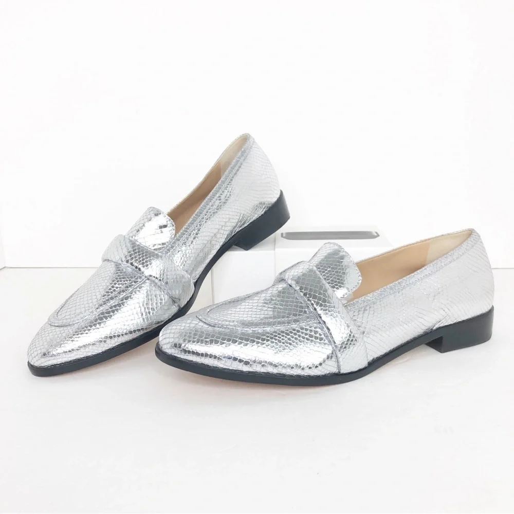 SCHUTZ silver metallic
